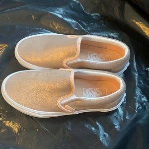Youth Rose gold Van shoe